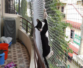 Balcony safety nets in Pune